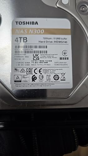 Amazon | 東芝 N300 4TB NAS 3.5インチ 内蔵ハードドライブ - CMR SATA